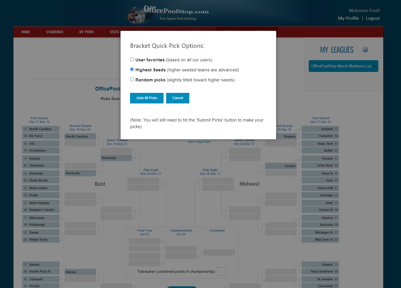 How to Run a March Madness Pool OfficePoolStop Blog