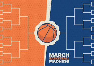 march-madness-bracket-with-basketball-in-middle