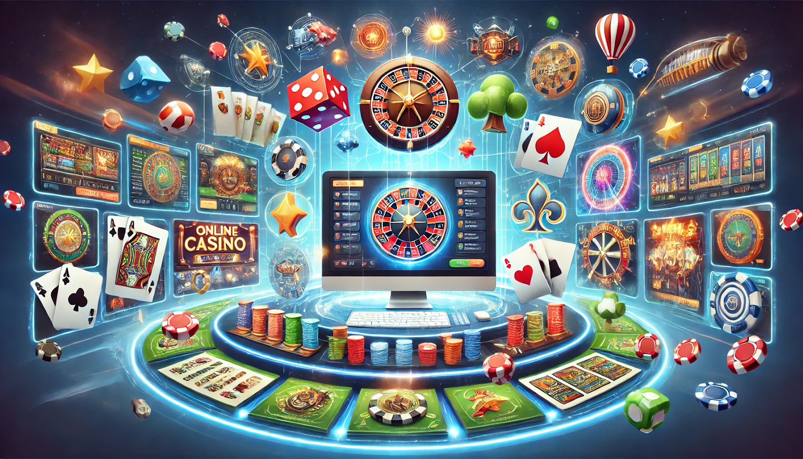 casino-cards-and-lights-animation