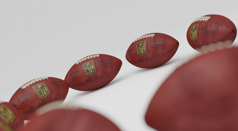 footballs-arranged-in-a-circle