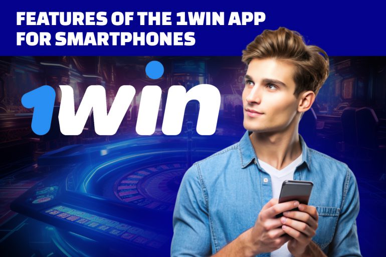 man-holding-phone-with-1-win-promotion-in-background